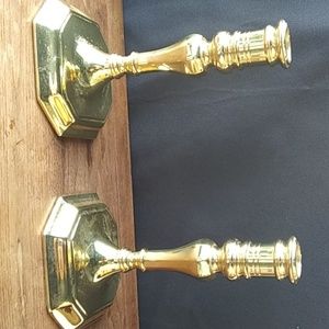 Baldwin Brass Candlestick holder set